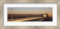 High angle view of an airport, Ronald Reagan Washington National Airport, Washington DC, USA Fine Art Print