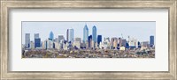 Philadelphia skyline, Pennsylvania, USA Fine Art Print