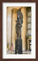 War memorial at a railroad station, 30th Street Station, Philadelphia, Pennsylvania, USA Fine Art Print