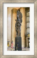 War memorial at a railroad station, 30th Street Station, Philadelphia, Pennsylvania, USA Fine Art Print