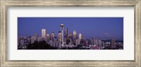 Seattle Skyline Fine Art Print