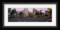 Buildings in a city, Rodeo Drive, Beverly Hills, California, USA Fine Art Print