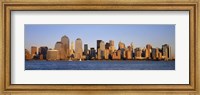 Daytime View of NYC from the Waterfront Fine Art Print