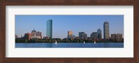 Buildings at the waterfront, Back Bay, Boston, Massachusetts, USA Fine Art Print