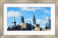 Skyscrapers in a city, Liberty Place, Philadelphia, Pennsylvania, USA Fine Art Print