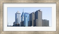 Close up of skyscrapers in Philadelphia, Pennsylvania, USA Fine Art Print