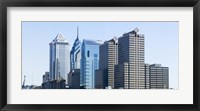 Close up of skyscrapers in Philadelphia, Pennsylvania, USA Fine Art Print
