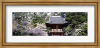 Low angle view of entrance of a park, Japanese Tea Garden, Golden Gate Park, San Francisco, California, USA Fine Art Print