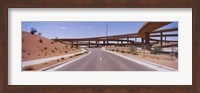 Road passing through a landscape, Phoenix, Arizona, USA Fine Art Print