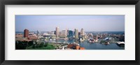 Skyscrapers in a city, Baltimore, Maryland Fine Art Print