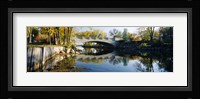 Bridge across a river, Yahara River, Madison, Dane County, Wisconsin, USA Fine Art Print