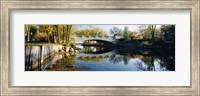 Bridge across a river, Yahara River, Madison, Dane County, Wisconsin, USA Fine Art Print