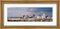 Skyline with Invesco Stadium, Denver, Colorado, USA Fine Art Print