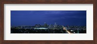 High angle view of a city, Denver, Colorado Fine Art Print