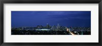 High angle view of a city, Denver, Colorado Fine Art Print