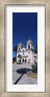 Facade of a cathedral, Portuguese Cathedral, San Jose, Silicon Valley, Santa Clara County, California, USA Fine Art Print