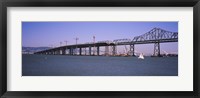Bay Bridge, Treasure Island, Oakland, San Francisco, California Fine Art Print