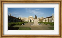 Statue in the courtyard of an educational building, Rice University, Houston, Texas, USA Fine Art Print