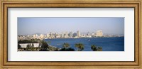 City at the waterfront, San Diego, San Diego Bay, California Fine Art Print