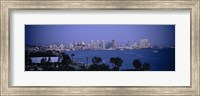 San Diego skyline, California Fine Art Print