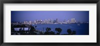 San Diego skyline, California Fine Art Print
