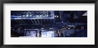 Aerial view of vehicles on the road in a city, New York City Fine Art Print