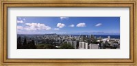 Honolulu City Skyline Fine Art Print