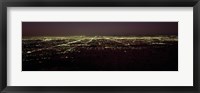 High angle view of a city, South Mountain Park, Maricopa County, Phoenix, Arizona, USA Fine Art Print