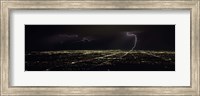 Lightning in the sky over a city, Phoenix, Maricopa County, Arizona, USA Fine Art Print