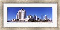 Skyscrapers at the waterfront, Tampa, Hillsborough County, Florida, USA Fine Art Print
