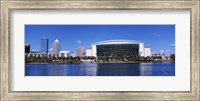 Buildings at the waterfront, St. Pete Times Forum, Tampa, Florida, USA Fine Art Print