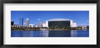 Buildings at the waterfront, St. Pete Times Forum, Tampa, Florida, USA Fine Art Print