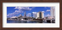 Buildings at the coast, Tampa, Hillsborough County, Florida, USA Fine Art Print