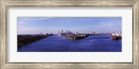 Buildings in a city, Tampa, Hillsborough County, Florida, USA Fine Art Print