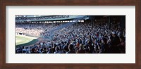 Spectators watching a baseball match in a stadium, Fenway Park, Boston, Suffolk County, Massachusetts, USA Fine Art Print