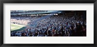 Spectators watching a baseball match in a stadium, Fenway Park, Boston, Suffolk County, Massachusetts, USA Fine Art Print