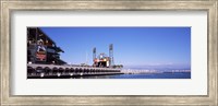Baseball park at the waterfront, AT&T Park, San Francisco, California, USA Fine Art Print