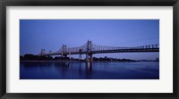 Queensboro Bridge Over East River, Manhattan (blue sky) Fine Art Print