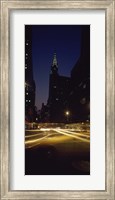 Buildings in a city, Chrysler Building, Manhattan, New York City, New York State, USA Fine Art Print