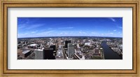 Aerial view of a cityscape, Newark, Essex County, New Jersey Fine Art Print