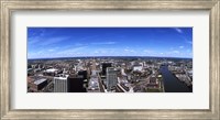 Aerial view of a cityscape, Newark, Essex County, New Jersey Fine Art Print
