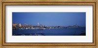View of New York City from Hamilton Park, New York State Fine Art Print