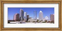 Skyscraper in a city, Tampa, Hillsborough County, Florida, USA Fine Art Print