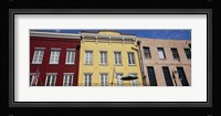 Low angle view of buildings, French Market, French Quarter, New Orleans, Louisiana, USA Fine Art Print