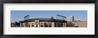 Baseball park in a city, Oriole Park at Camden Yards, Baltimore, Maryland, USA Fine Art Print