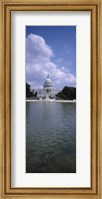 Reflecting pool with a government building in the background, Capitol Building, Washington DC, USA Fine Art Print