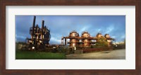 Old oil refinery, Gasworks Park, Seattle, King County, Washington State, USA Fine Art Print