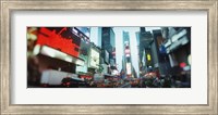 Buildings lit up at dusk, Times Square, Manhattan, New York City, New York State, USA Fine Art Print