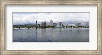 Skyline and Willamette River, Portland, Oregon Fine Art Print