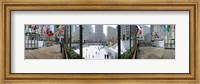 360 degree view of a city, Rockefeller Center, Manhattan, New York City, New York State, USA Fine Art Print